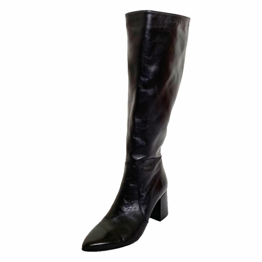 Taryn Rose Michaela Nappa Leather Boot Black Size 5.5